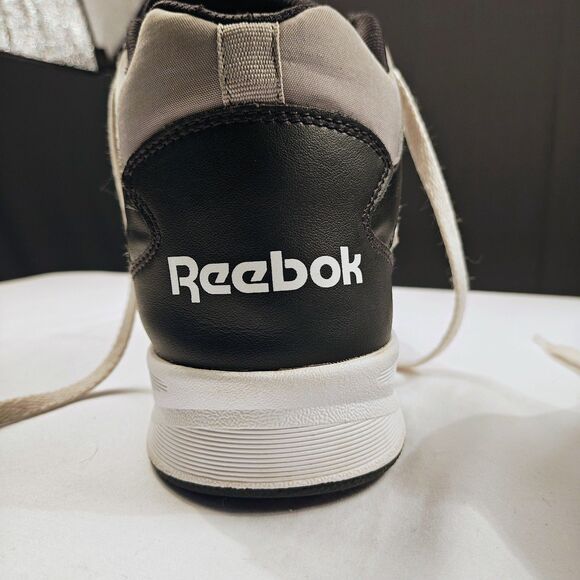 Men's Reebok Royal 2 High Top Sneakers Black Grey Basketball Shoe US Size 9.5 - Picture 10 of 13